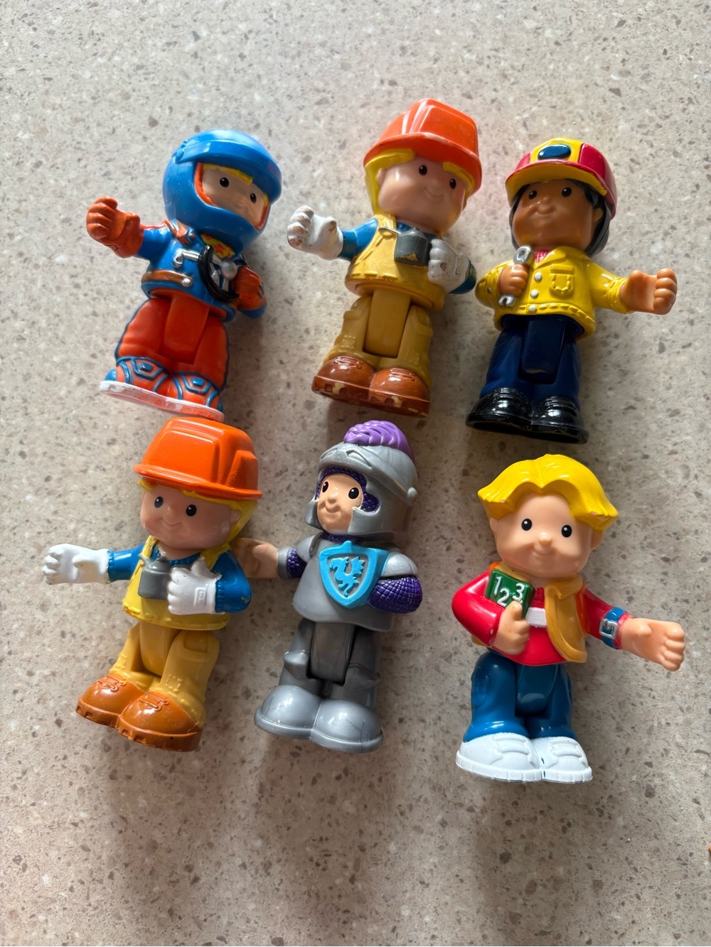 Little people fisher-Price bendable figures